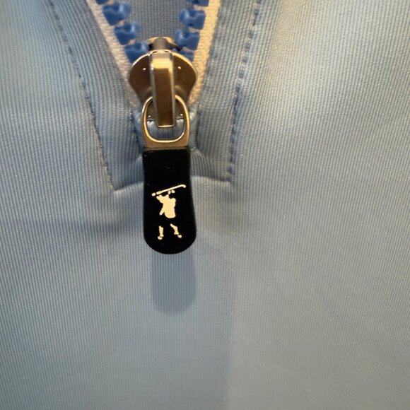 Imperial F&G Tech Men’s 1/4 Zip Golf Vest Blue Performance XXL Casual Comfort - Picture 10 of 13